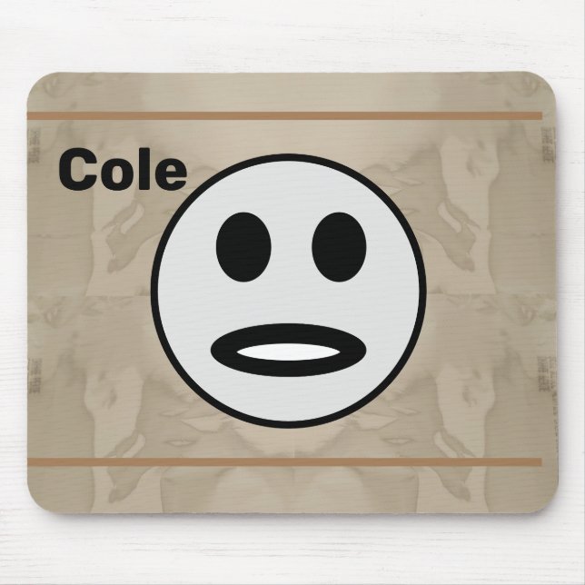 Tapis De Souris Emoji Mousepad (Devant)