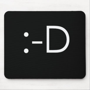 Tapis De Souris Émoticône - grimace