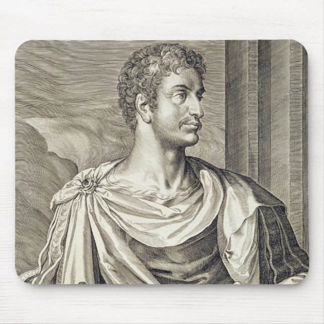 Tapis De Souris Empereur de D. Octavius Augustus (ANNONCE 63 AVANT (Devant)