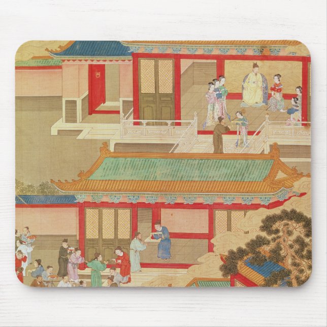 Tapis De Souris Empereur Hsuan Tsung à la maison (Devant)