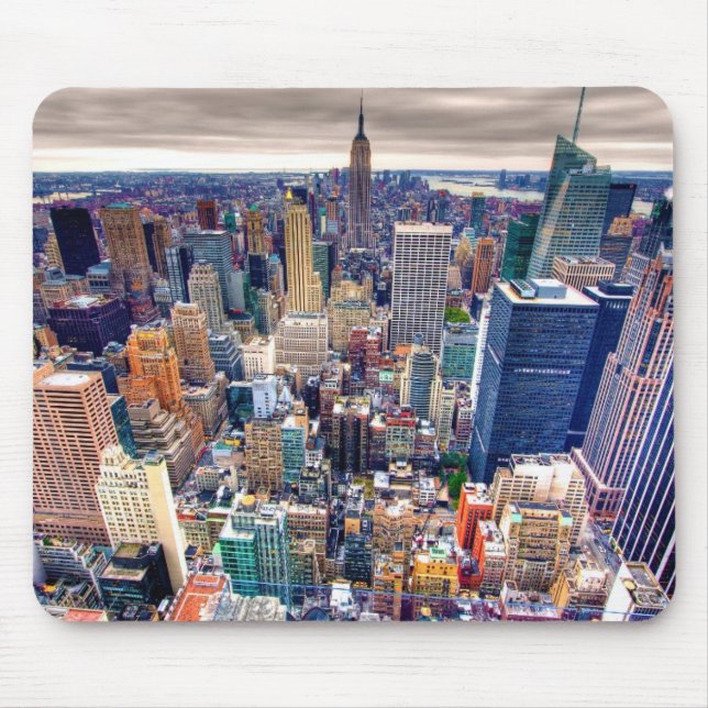 Tapis De Souris Empire State Building et Midtown Manhattan (Devant)