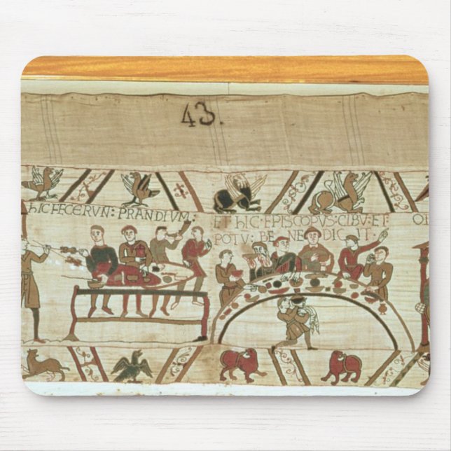 Tapis De Souris Employés préparant un banquet pour William I (Devant)