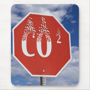 Tapis De Souris Empreinte carbone MOUSEPAD