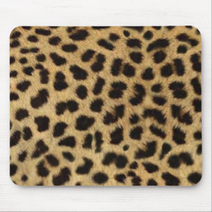 Tapis De Souris empreinte de léopard animal sauvage safari