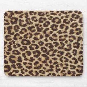 Tapis De Souris Empreinte de léopard classique Mousepad