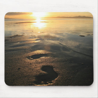 Tapis De Souris Empreintes de pas Mousepad