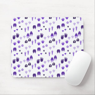Tapis De Souris Empreintes hivernales