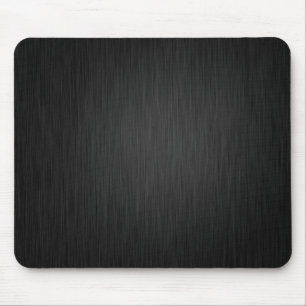 Tapis de souris en acier noir