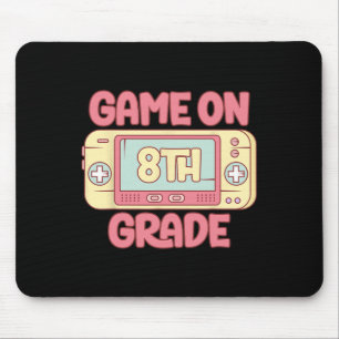 Tapis De Souris En Cool De 8E Année Jeu Vidéo Retour À L'École Enf
