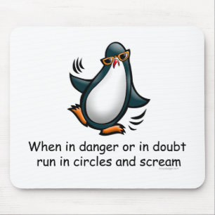 Tapis De Souris En danger ou en doute