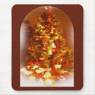 Tapis de souris en forme de sapin de Noël