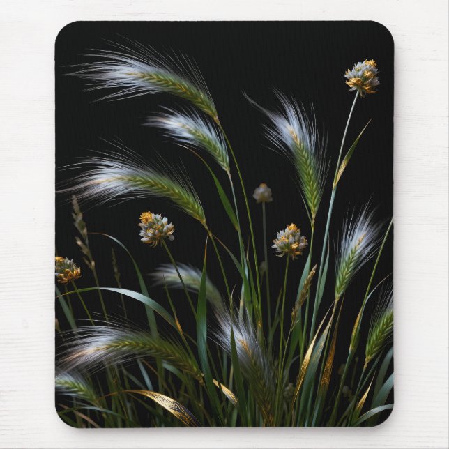 Tapis de Souris en Herbe Dorée (Devant)