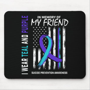 Tapis De Souris En mémoire Ami Prévention du suicide Amer