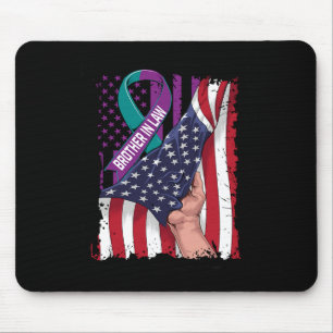 Tapis De Souris En mémoire de Brother in Law Suicide Awareness USA