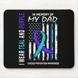 Tapis De Souris En Mémoire De Papa Prévention Suicide Amer