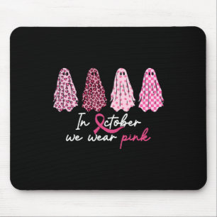 Tapis De Souris En Octobre Nous Portons Le Cancer Du Sein Rose Che