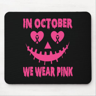 Tapis De Souris En Octobre Nous Portons Le Cancer Du Sein Rose Hal