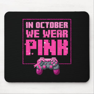Tapis De Souris En Octobre, Nous Portons Pink Breast Cancer Sensib