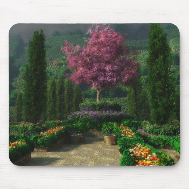 Tapis De Souris En pleine floraison Mousepad (Devant)