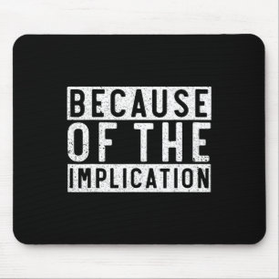 Tapis De Souris En raison de l'implication Amateur de bateau drôle