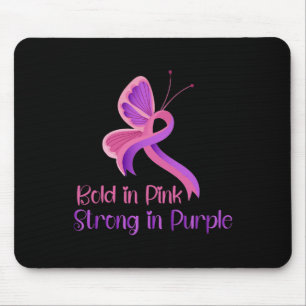 Tapis De Souris En rose, forte violence pourpre, sensibilisation a
