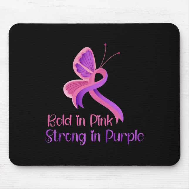 Tapis De Souris En rose, forte violence pourpre, sensibilisation a (Devant)