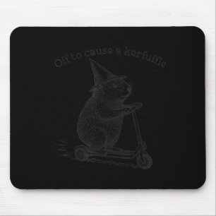 Tapis De Souris En route pour causer une agitation drôle de scoote