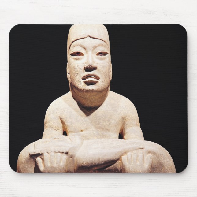 Tapis De Souris En tailleur chiffre tenant un bébé, Olmec (Devant)