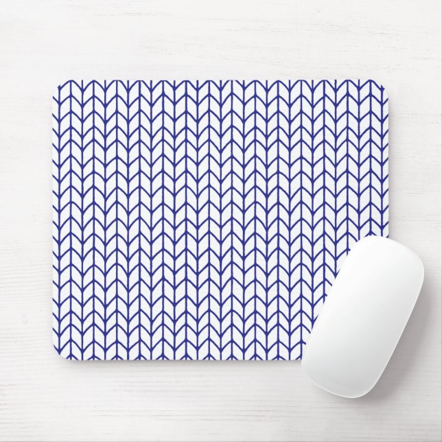 Tapis de souris en tricot BLUE LINE (Avec souris)