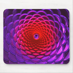 Tapis de souris en verre motif Lotus 3A
