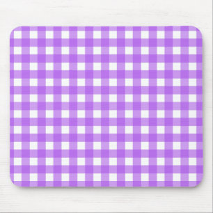 Tapis De Souris En vichy violet brillant