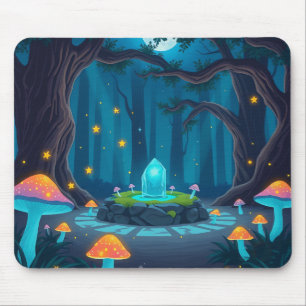Tapis De Souris Enchanted Forest Crystal Mouse Pad