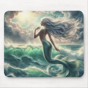 Tapis De Souris Enchanter La Nage De Sirène