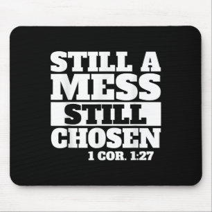Tapis De Souris Encore Un Mess Encore Choisi Bible Verse Christian