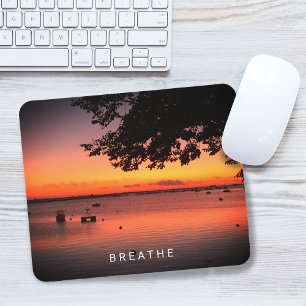 Tapis De Souris Encouragement Breathe CRÉER VOTRE PROPRE Photo
