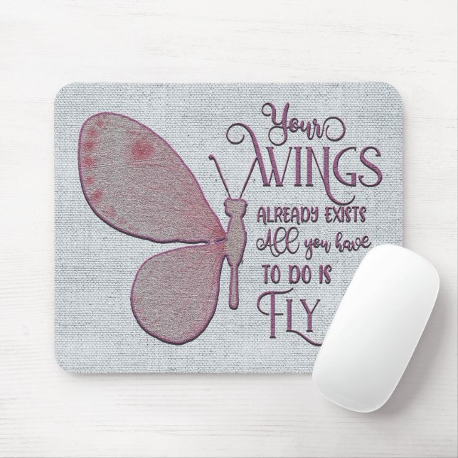 Tapis De Souris Encouragement et devis inspirants (Avec souris)
