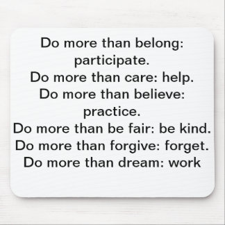 Tapis De Souris Encouragement Mousepad