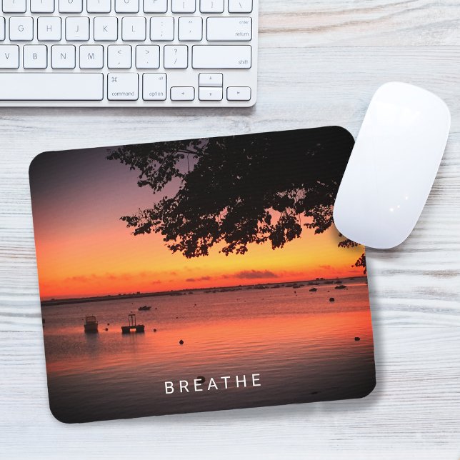 Tapis De Souris Encouragement Respirez CRÉEZ VOTRE PROPRE Photo (Encouragement Breathe ADD YOUR Photo Mouse Pad)
