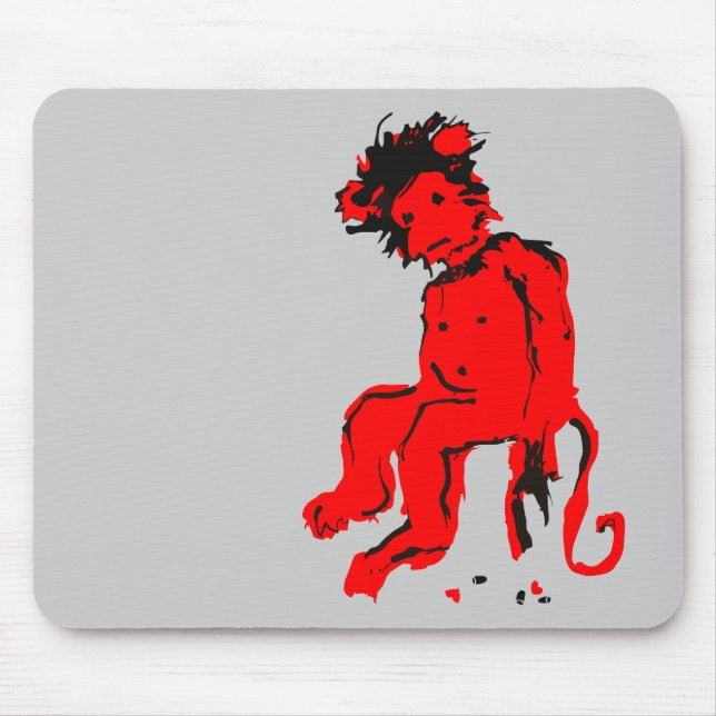 Tapis De Souris encre de singe (Devant)