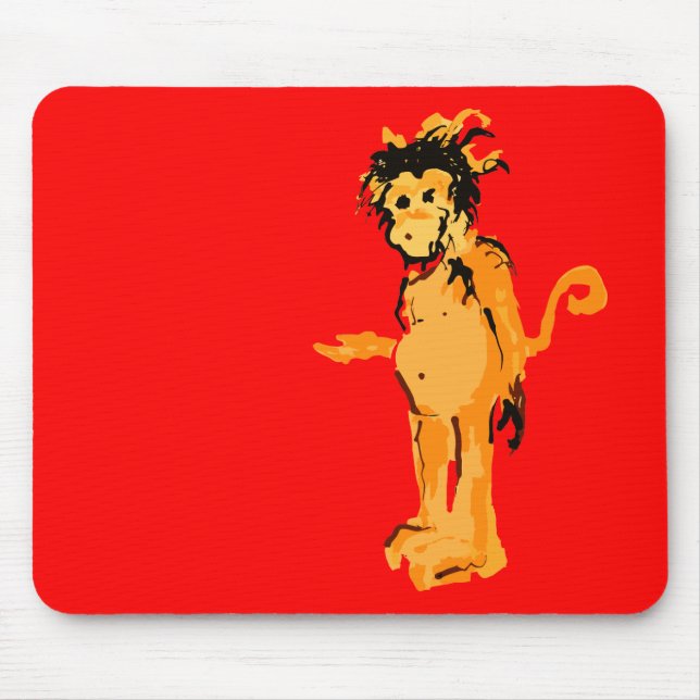 Tapis De Souris encre singe (Devant)