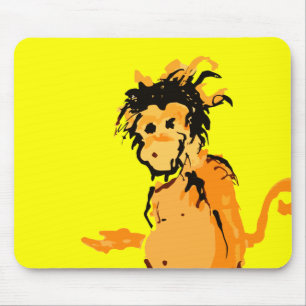 Tapis De Souris encre singe
