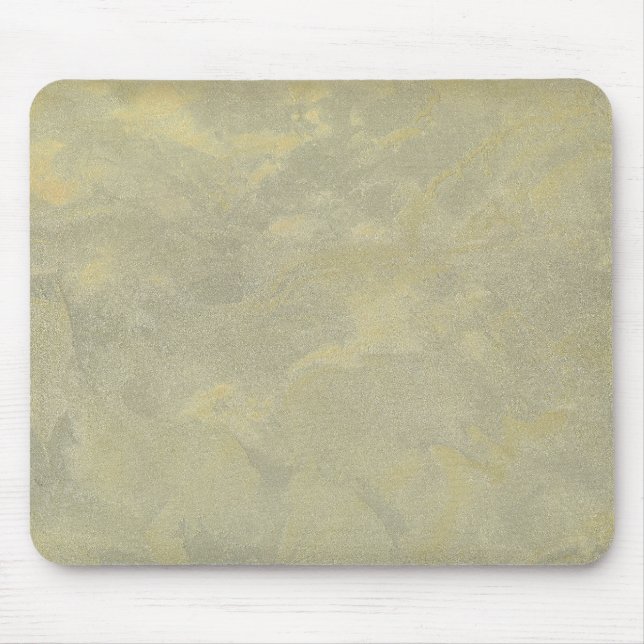 Tapis De Souris Enduit métallisé argent et or (Devant)