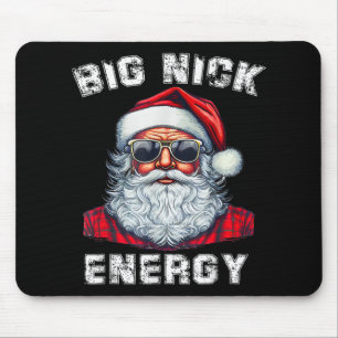 Tapis De Souris Énergie Big Nick Drôle de Père Noël Noël _1