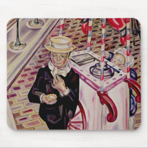 Tapis De Souris Enfant avec une crème glacée