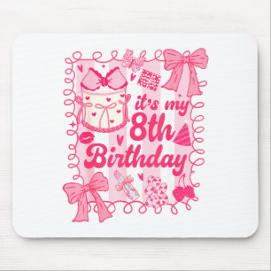 Tapis De Souris Enfant c'est mon 8ème anniversaire Coquette Esthét