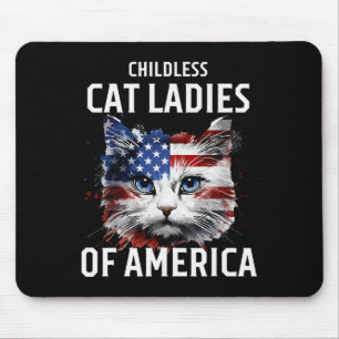 Tapis De Souris Enfant Chat Lady Of America Kamala Harris 2024 U