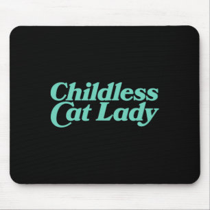 Tapis De Souris Enfant Chat Lady Retro Vibrant