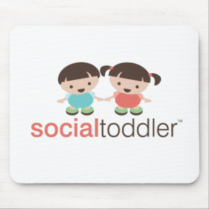 Tapis De Souris Enfant en bas âge social Mousepad