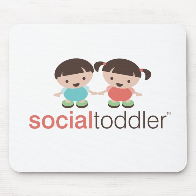 Tapis De Souris Enfant en bas âge social Mousepad (Devant)