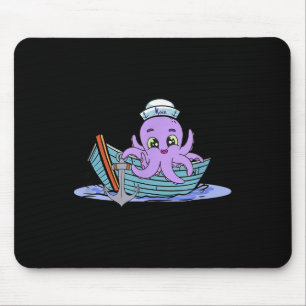 Tapis De Souris Enfant Poulpe Enfants Tout-Petits Filles Garçons M